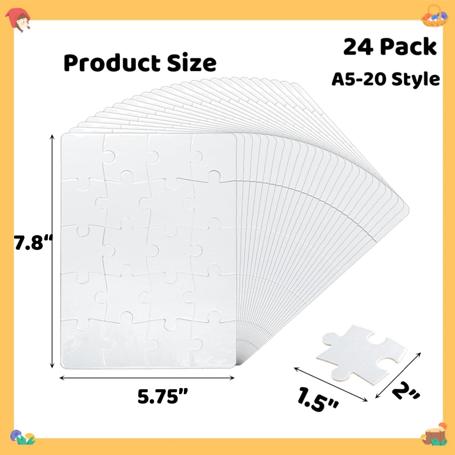 Easy rectangular   20 pcs
